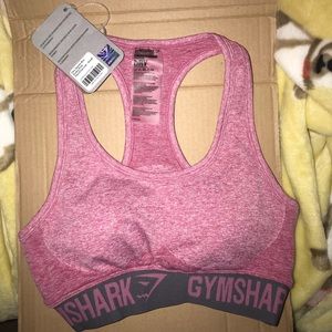 gymshark flex dusky pink sports bra